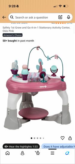 Baby activity center