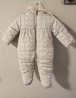 Baby girl snow suit