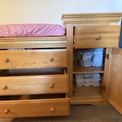 Changing Table Dresser