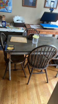 Free table and 4 chairs