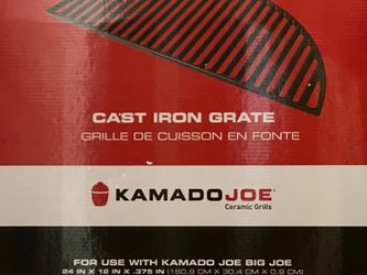 Kamado Big Joe Half Moon Cast Iron Grate