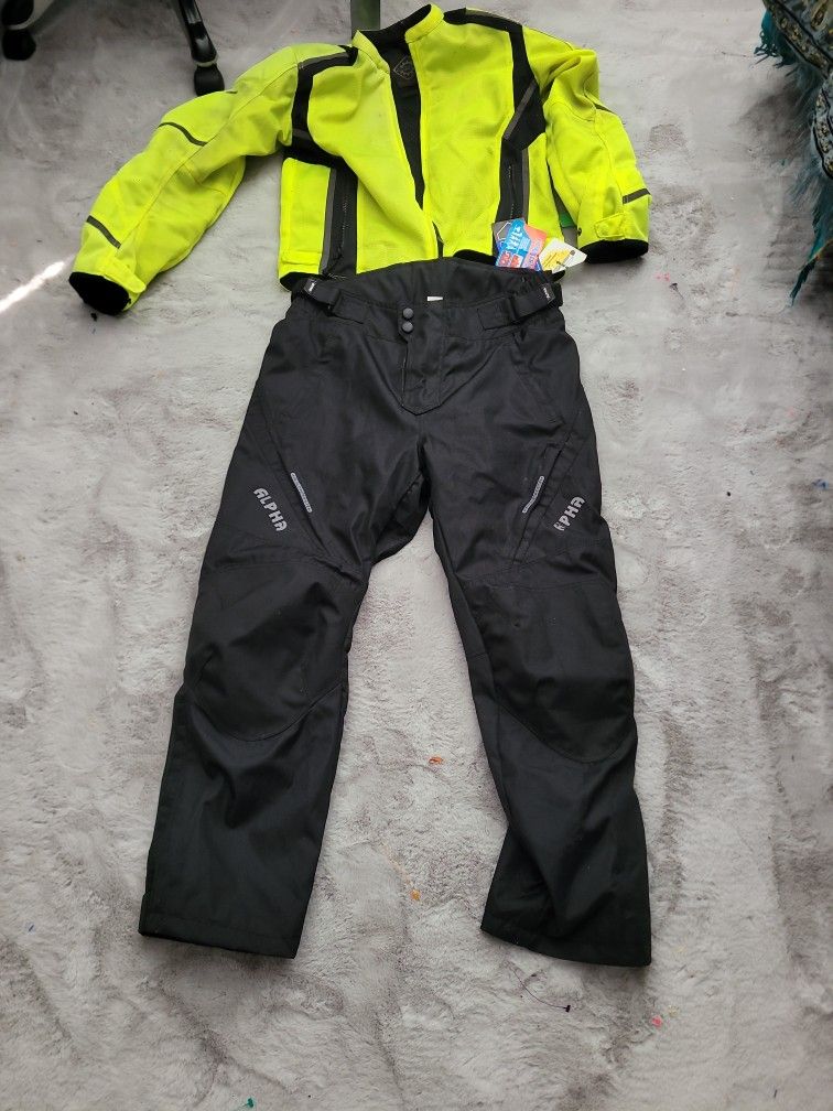 Motorcycle Jaket And Pant