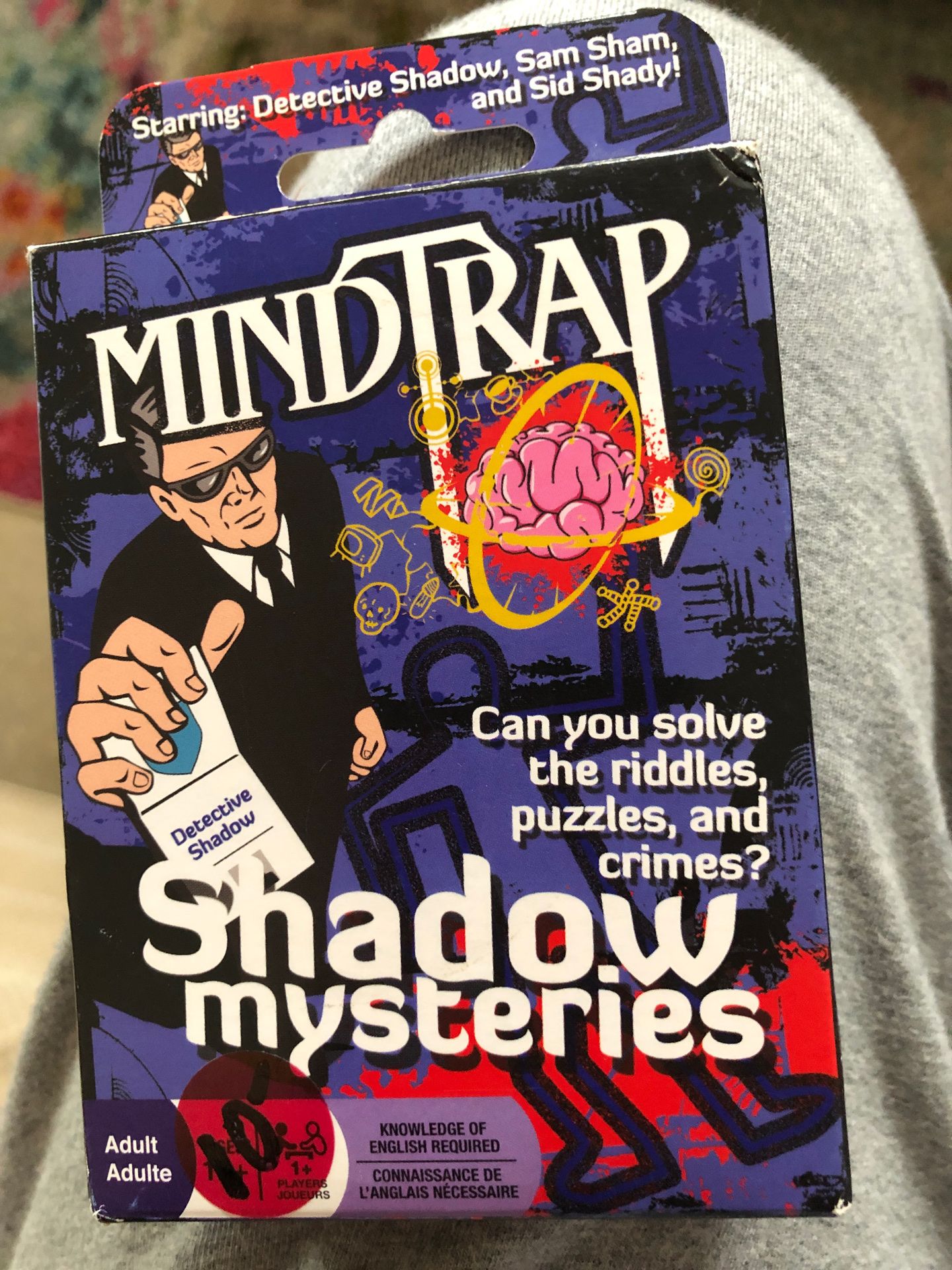 Mind trap card game.