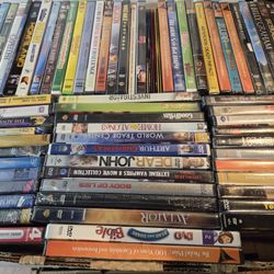 80 Brand New Sealed Dvd Movies Action Comedy Family Horror Movie Night Lot