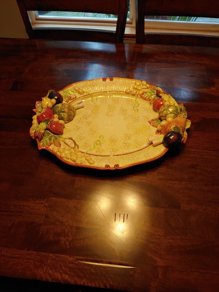 Fitz and Floyd 12x9 Platter