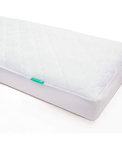 Newton Baby Waterproof Crib Mattress Pad | Ultra-Breathable Quilted Layer for Comfort & Universal Fitted Skirt for Secure Fit | Machine Washable | Cri