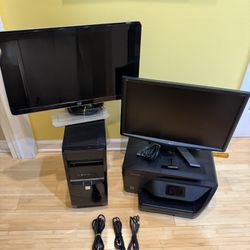 Custom Desktop Computer Office Setup