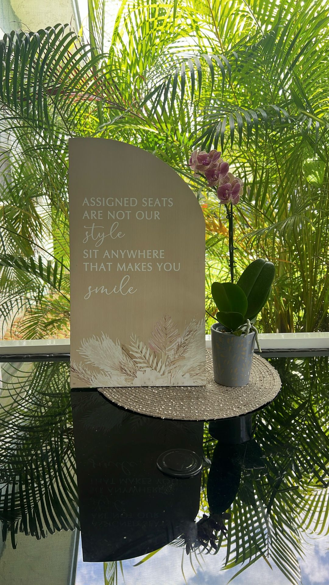 Wedding Seat Sign