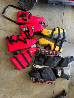 Mixed Lot of Life Jackets