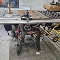 Working Good Table Saw.