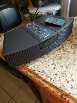 Bose Black Wave Radio AWR1-1W W/REMOTE