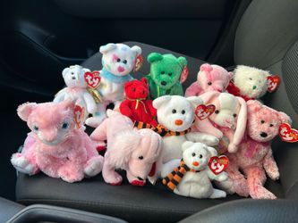 Ty Beanies/12/All New With Tags/$3 Each 2/$5 or All $25