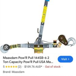 Maasdam Commalongs 2ton Pull