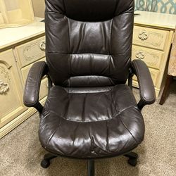 Faux Leather Office Chair