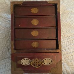 Asian Jewelry Box Vintage