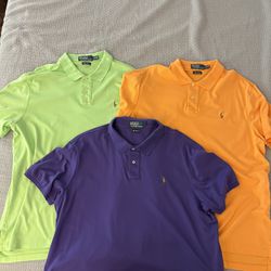 Men’s Polo Shirts $10 Each 