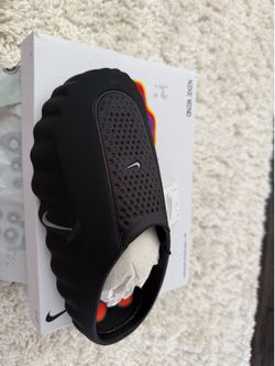 Nike Mind 001 Black chrome Slides size 10