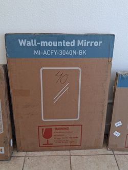 Wall mounted mirror