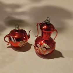 Vintage 1953 Christmas Ornaments 