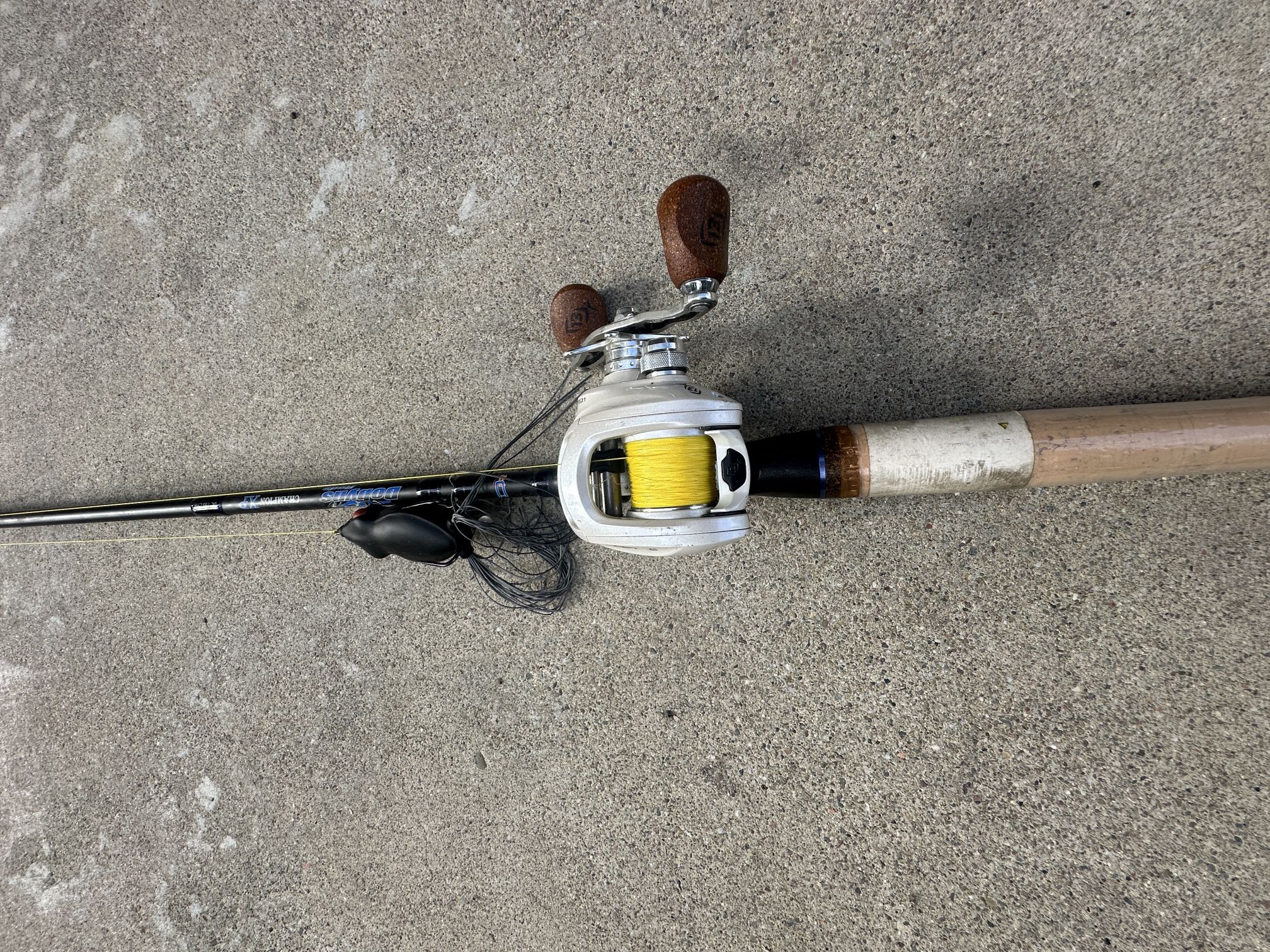 dobyns rod with concept 13 reel