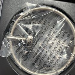 Brush Nickel Hand Towel Ring  Holster 