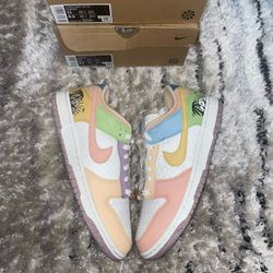 Nike Dunk Low Sun Club Size 9.5 Men / 11W 100% Authentic 