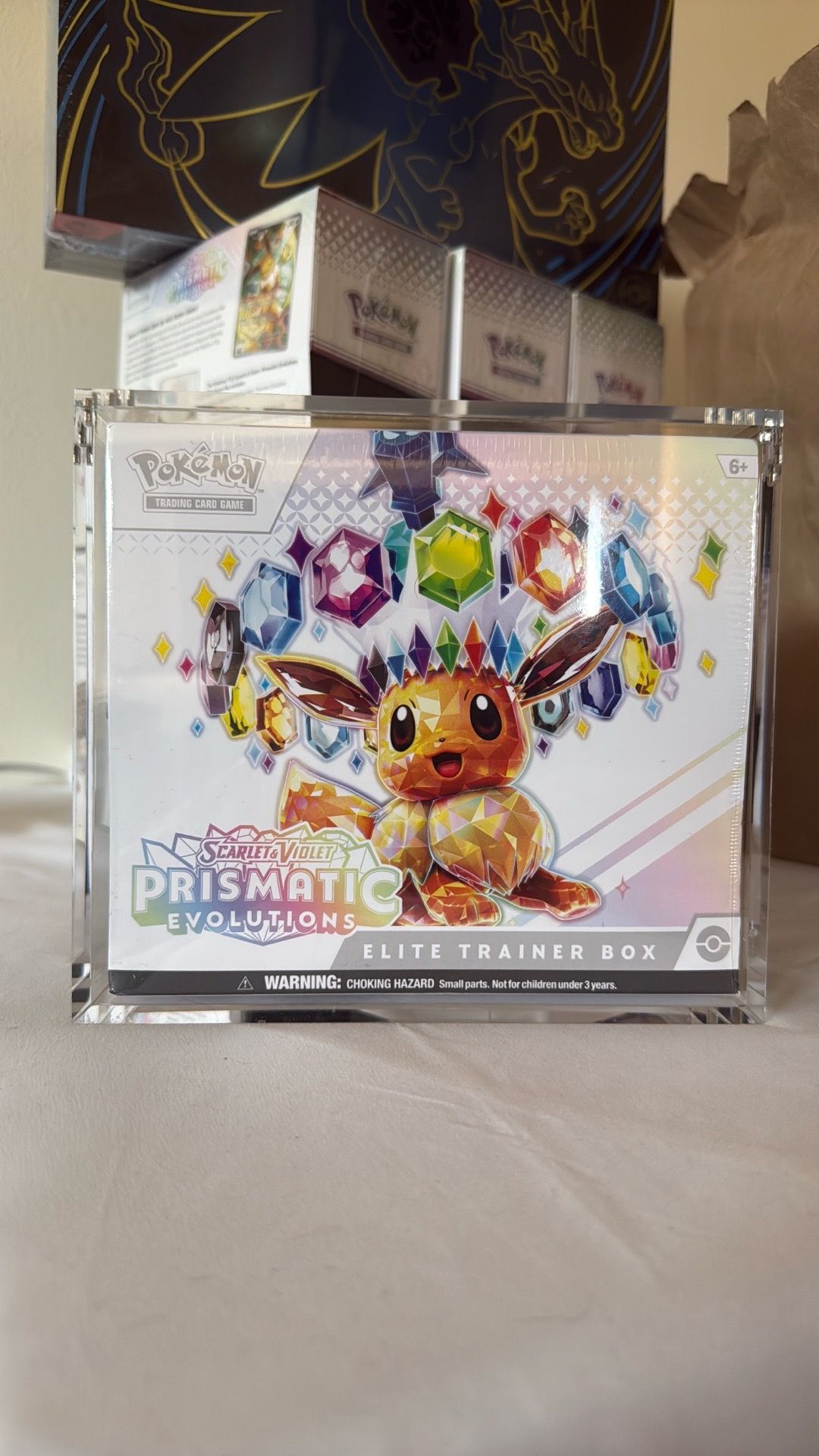 UV resistant acrylic ETB case