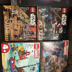 Lego Star Wars And Marvel 