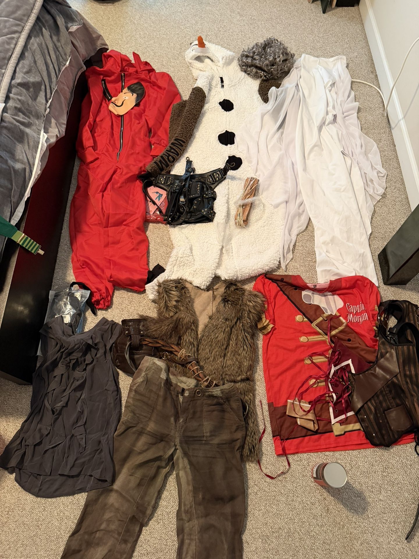 Various Adult Halloween Costumes