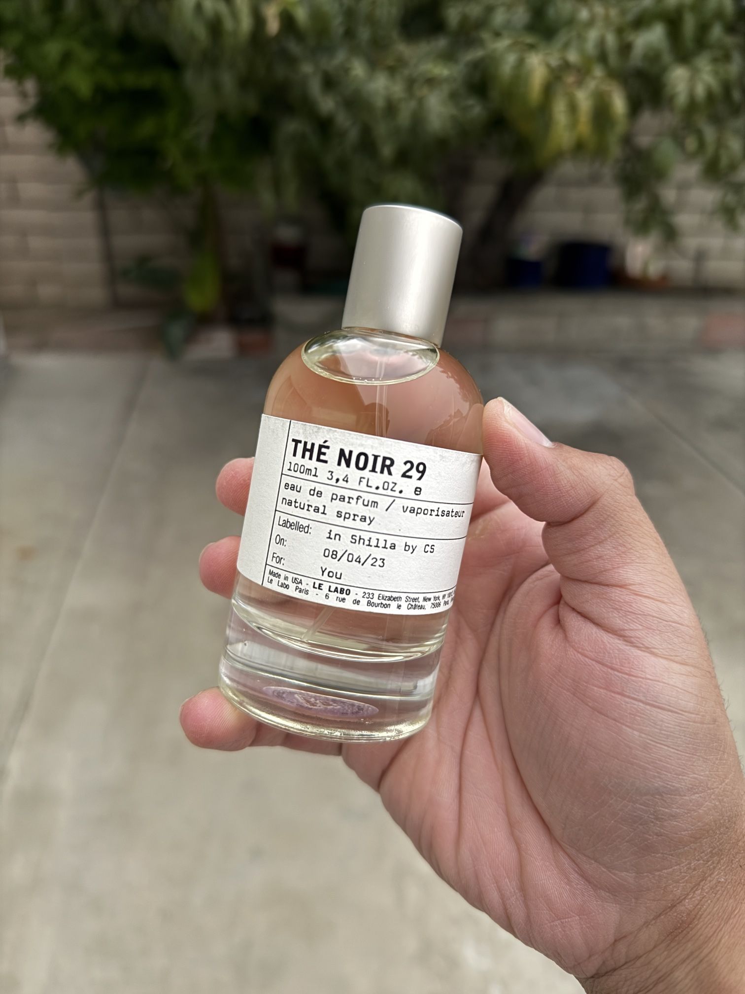 Labo Noir Perfume The Noir 29 Le Labo The Noir 29