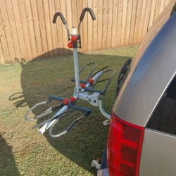 Bell right Up 250 Vehicle Rear folding 2 Bike Steel Carrier Platform Hitch Rack $120.