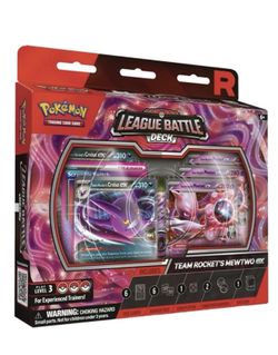 Pokémon League Battle Deck Team Rocket’s Mewtwo ex