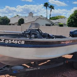 1991 Bass Tracker With Trailer, 50hp Engine