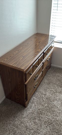 Vintage wooden dresser