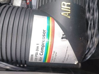 Custom Accessories 220 PSI 3-in-1 Air Compressor