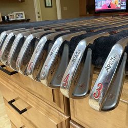 Hogan Apex Plus Forged Golf Irons Set (Regular Flex Apex 3 Shafts)