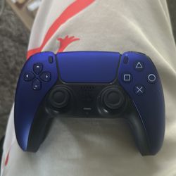 Ps5 Cobalt Blue Controller Only 2 Weeks Old Used 3 Times No Drift Stick At All