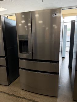 Frigidaire 36” in 26 Cu Ft Standard Depth French Door Refrigerator With Ice/ Water Maker