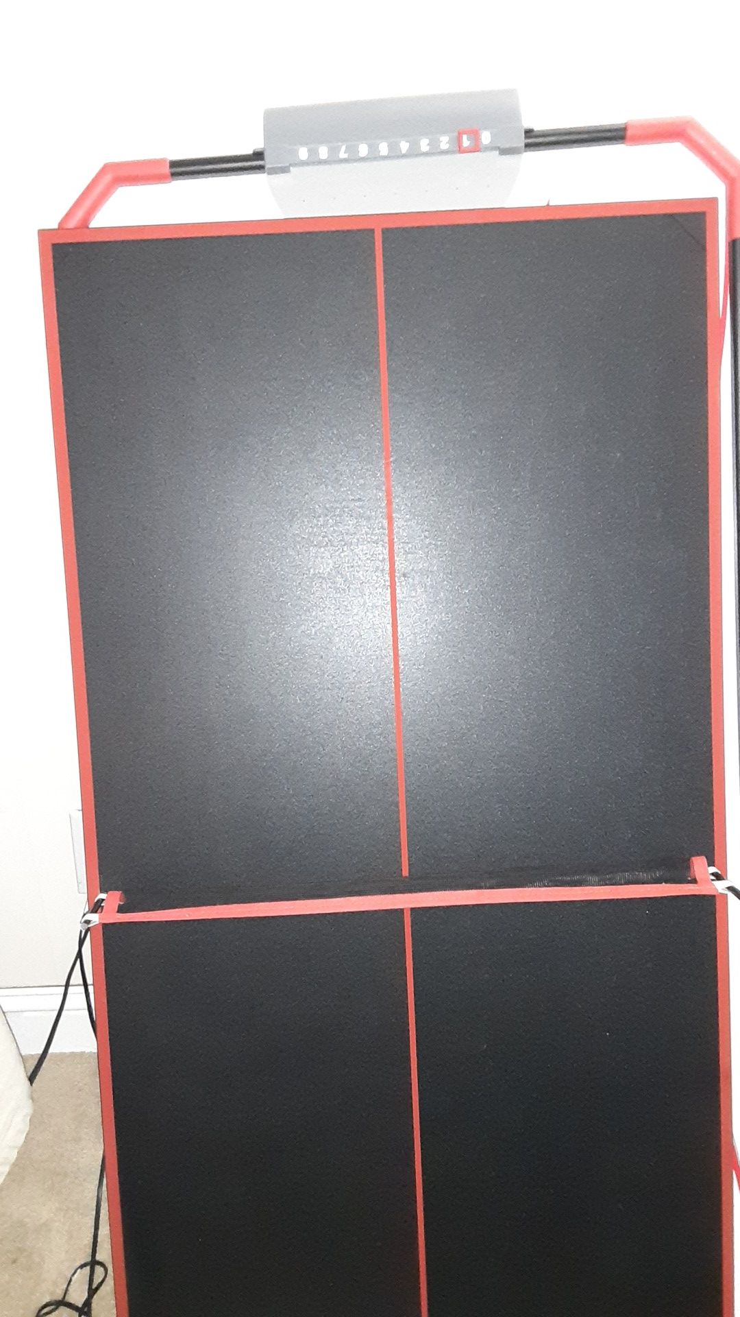 4 1/2ft table tennis and air hockey table