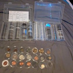 pocket change coin collection 