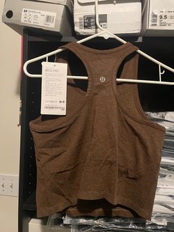 Lululemon Brown Ebb to Street Tank Top