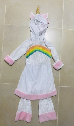 Rainbow Unicorn Costume Size 5/6 