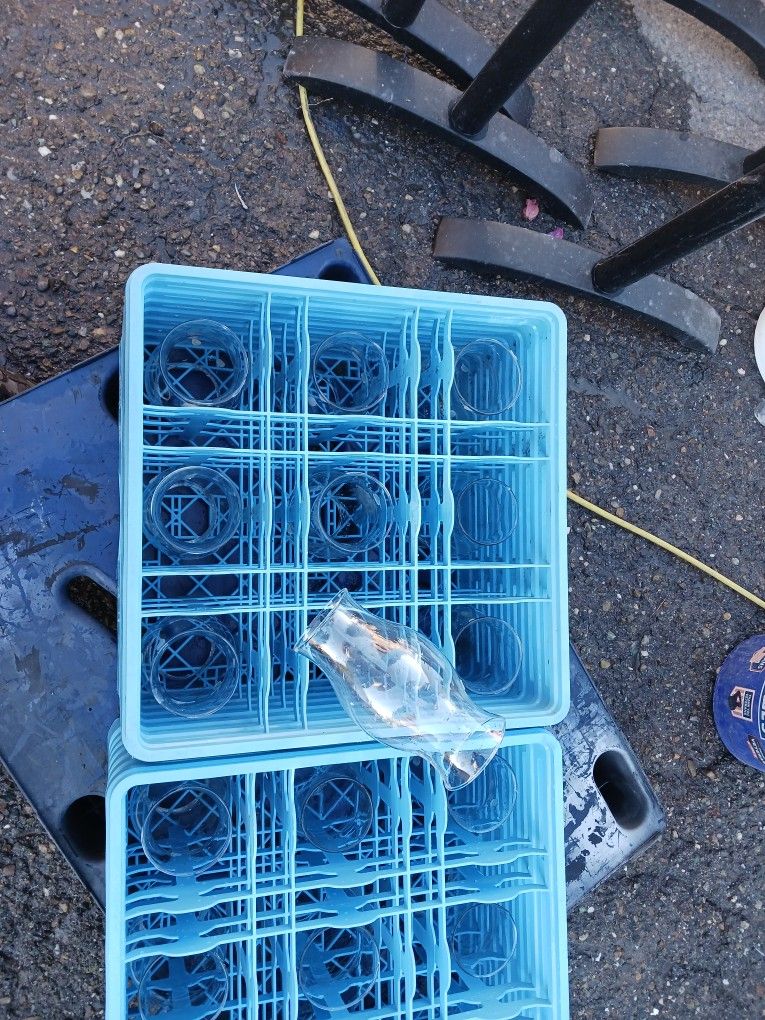 Candle Hurricane Cylinders In Racks