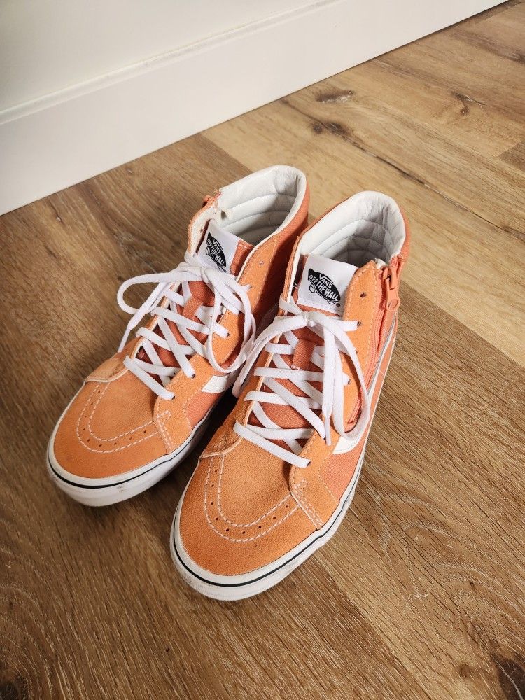 Vans Orange Creamsicle High Tops