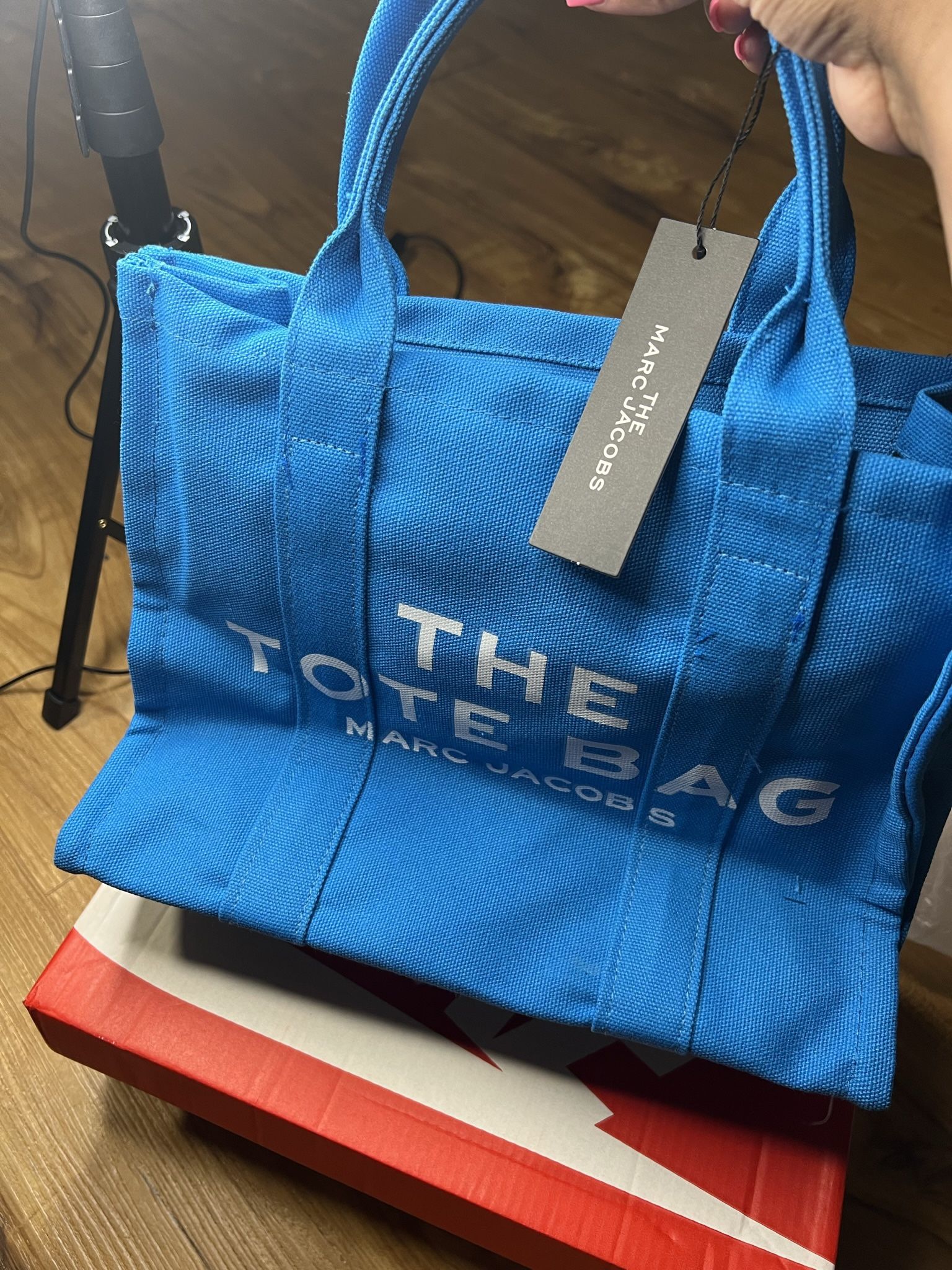 Blue Tote Bag
