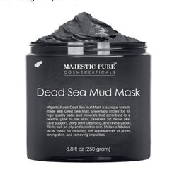 Majestic Pure Dead Sea Mud Mask - Natural Face and Skin Care