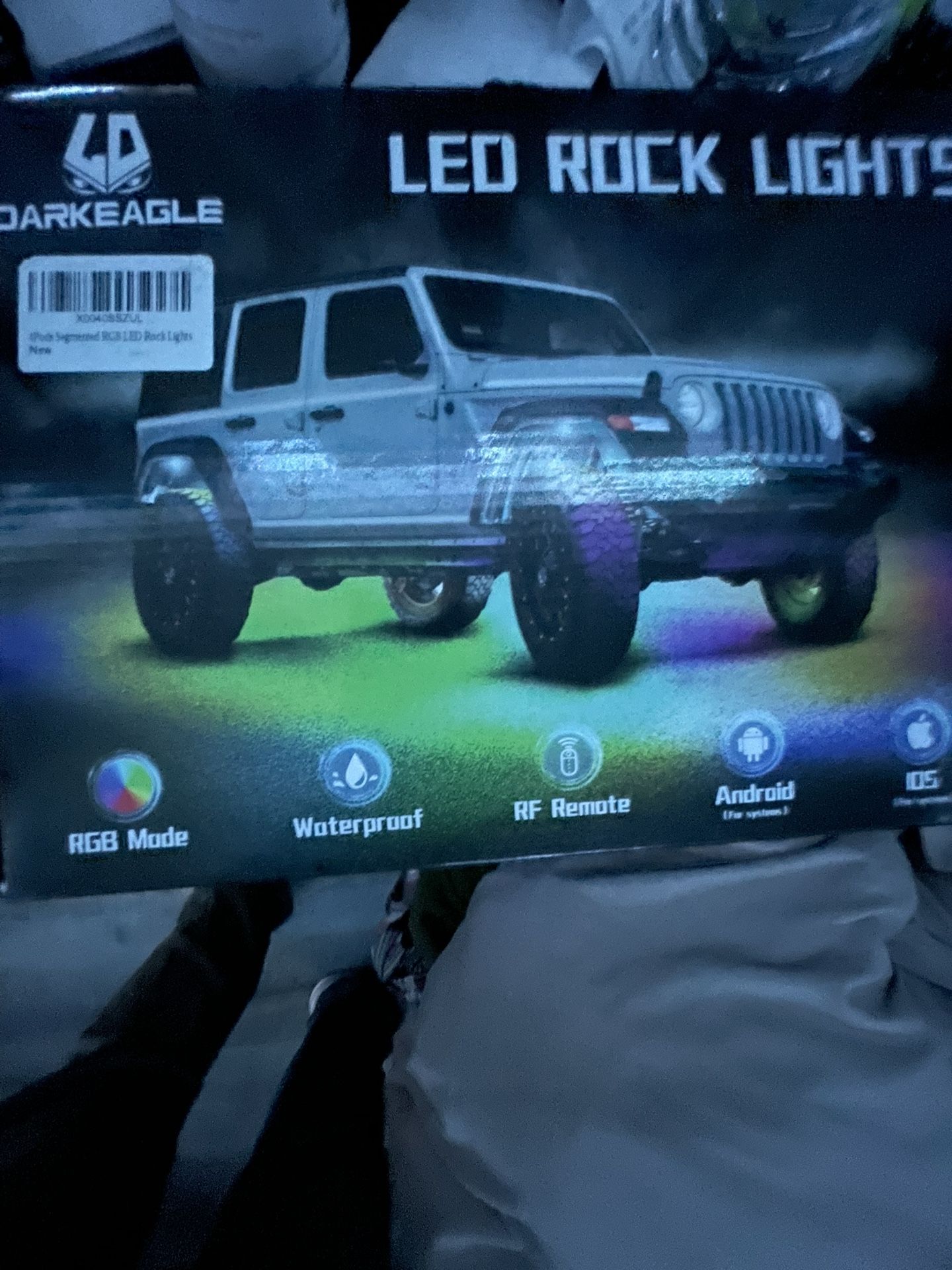 4 Pod Dark Eagle Rock Lights