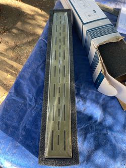 24in linear shower drain stainless steel rectangle