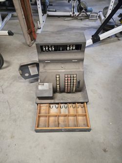 Old NCR cash register