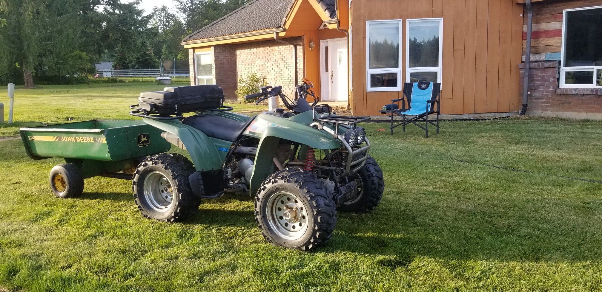 1996 Yamaha Wolverine 350 4x4 Quad for Sale in Chehalis, WA OfferUp